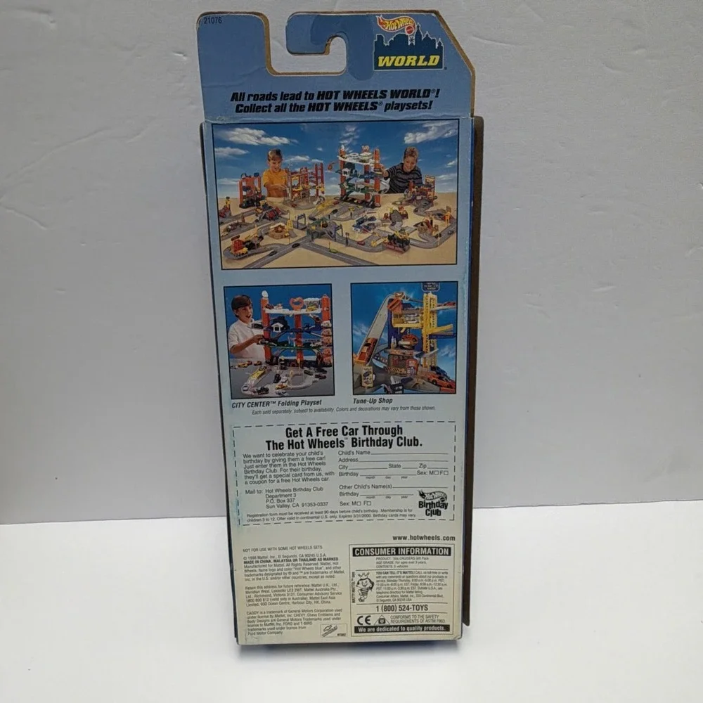 1998 HOT WHEELS 50'S CRUISERS SERIES 5-CAR‎ GIFT PACK-NIB-/-BIRD, CHEVY  #21076